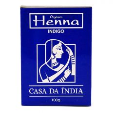 HENNA TINTURA CAPILAR INDIGO CASA DA INDIA