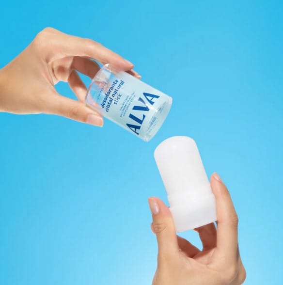 Desodorante Cristal Stick Vegano120g Alva - Imagem 2